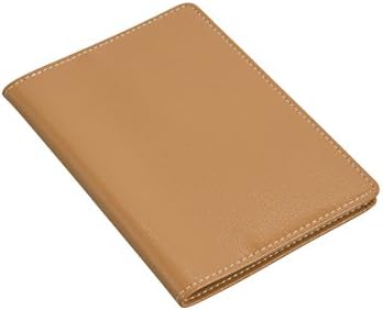 Grandluxe Camel PU Leather Passport Holder (601225)