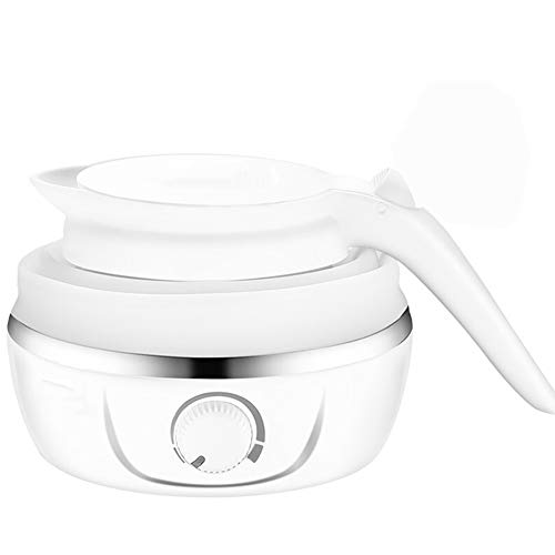 Bouilloire lectrique De Voyage-GONGYU - Mini Isolant De Bouilloire Pliable Portatif - Blanc