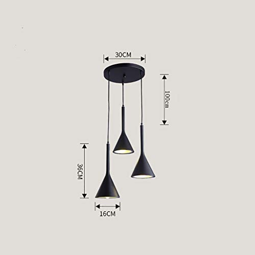 Chandeliers,Nordic Personality Chandeliers,Modern Minimalist Restaurant Iron E27 Chandeliers,Clothing Store Chandeliers,(a ariety of Styles to Choose from) (Efficiency:A) (Color : White-C)