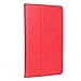 Produktbild ISIN Premium PU-Leder Schutzhülle Tasche Stand Cover für 10,1" Xiaomi Mi Pad 4 Plus(Nicht für Mi Pad 4) Tablet PC Handy mit Handschlaufe,Stylus Halter und Kartenschlitz(Rot)