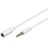 Produktbild Klinkenverlängerung 3,5mm, Stecker an Buchse (4polig), weiß, 2m, Good Connections®