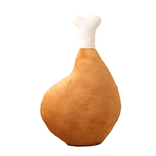 CyCspriqh Simulation 3D Chicken Leg Plush Toy Stuffed Soft Pillow Cushion Kids Girl Gift - 60cm