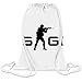 Produktbild Gegenschlag - Counter Strike Custom Printed Drawstring Sack - 5 l - 100% Soft Polyester - A Stylish Bag For Everyday Activities - Custom Bags