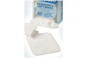 BABYLOVE Baby Reinigungs-Wattepads - 8 x 60 St, 480 St - 100% Baumwolle