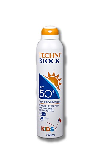 Techniblock SPF50+ Kids Sun Spray 340ml
