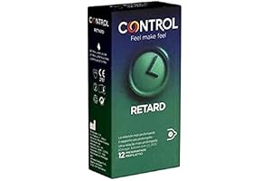 Control Retard, bedövande kondomer med bensokain för längre samlag, 1 x 12 stycken