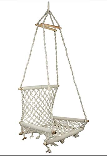 Pantheer Marrketing Round Color Swing for Home Garden Indoor Outdoor for Kids,Adults and Baby with Hanging Accessories (Make in India Product)