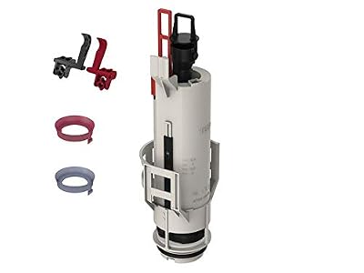 TECE 9820223 Robinet d'écoulement A2 pour bac à rinçage standard avec siège de valve, kit d'étranglement et levier de commande Multicolore