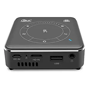 Decdeal P11 DLP 4K Projector Android 9.0 2GB 16GB Mini Portable LED Projector 2.4G 5G Wifi3D Home Cinema Beamer