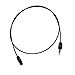 Generic Toslink to 3.5mm Optical Plug Digital Audio Fiber Cable 2.6FT RS.305.00