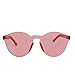 Produktbild Cateye Damen Sonnebrille Mirrored Ultradünner Ultraleichter Metallrahmen Damen Sonnenbrille Candy Color UV400