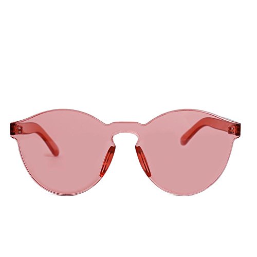 Preisvergleich Produktbild Cateye Damen Sonnebrille Mirrored Ultradünner Ultraleichter Metallrahmen Damen Sonnenbrille Candy Color UV400