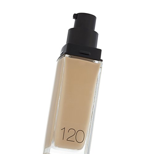 Maybelline New York Fit Me! Make-Up Classic 120 / Schminke in einem klassischem Hautfarben-Ton, für eine langanhaltende Abdeckung mit hohem Tragekomfort, 1 x 30 ml - 3