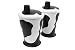 Anywayup Cow Beaker (Pack of 2, 300 ml, Black/White )