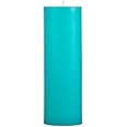 BLUE MOON CREATIONS Big Turquoise Pillar Aroma Scented Candles Soy Paraffin Wax Blend (-2X6 Inch, Weight-300 Grams,)