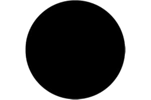 YAZANY Key Hole Cover Plate, 2Pcs Repair Escutcheon Door Lock Cover Door Plate, Blank Self Adhesive Fix Satin Stainless Steel with Black PU Waterproofing 40mm Diameter