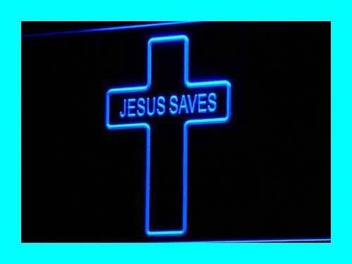 ADV PRO i352-b Jesus Saves Home Decor Display Neon Light Sign