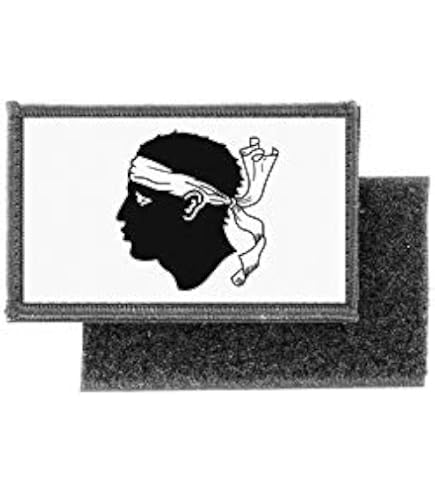 Akachafactory Toppa Patch Bandiera Occitania – Stampata, Dimensioni 5x8cm, Con Retro Nero (2 Pezzi) - 4