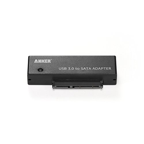 Anker USB 3.0 auf SATA Adapter / Konverter Kabel UASP für 2.5 Zoll Festplatten Laufwerke HDD SSD [Netzteil nicht im Lieferumfang] - 4