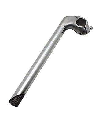 P2R (Cycle) Potence VTT a Plongeur p2r alu 22,2-250mm releve 30° Cintre 25,4 l 40mm Argent