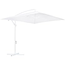 Ombrellone Hortan Con Palo Laterale - 200x300cm, Acciaio Inox, Per Giardino E Terrazzo - Foto 8