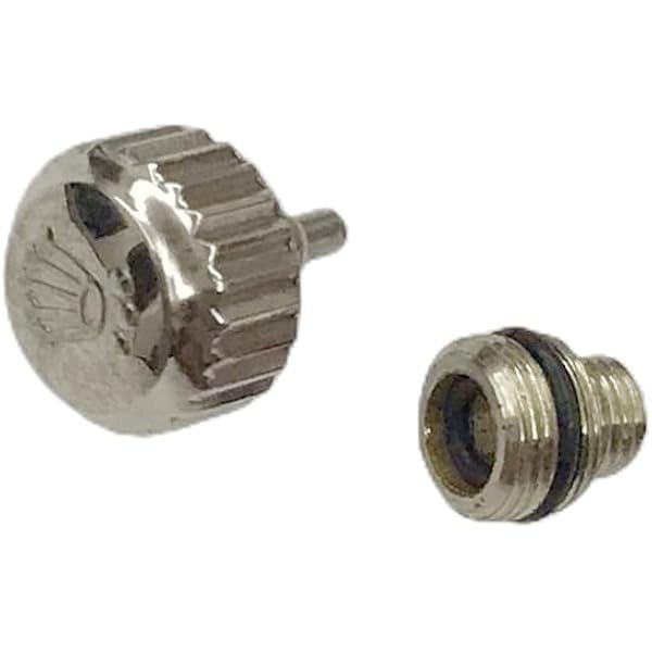 Kit Da 120 Corone E Tubi Di Ricambio Per Orologi Rolex, 5.3/6.0/7.0 Mm, Impermeabili, Assortite Argento E Oro, In Rame