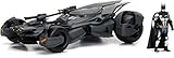 Auto Jada Toys - Batman vs Superman Justice League 2016 Batmobil Fahrzeug Miniatur, 99232bk, schwarz, Maßstab 1/24