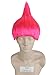 Topcosplay Women's Stand Style Cosplay Wig Halloween Party Adult Hair (Rose Red)