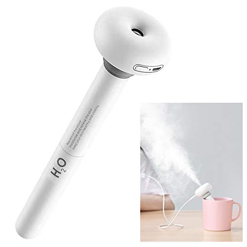 Bihood Humidificador De Niebla Fría Mini Humidificador Humidificador Silencioso Humidificadores Ultrasónicos Bueno para Dormir La Piel Alivia El Asma Fría