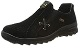 Befestigung: Rutschen Sie Auf Rieker Damen Herbst/Winter Slipper, Schwarz 00, 38 EU