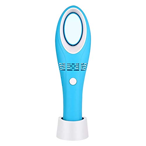 Preisvergleich Produktbild Magosca USB-Lade-Mini-Handkühler Blattloser Lüfter Wiederaufladbarer Tragbarer Blattloser Lüfter 3 Lüfterdrehzahl-Bewertung Mini-Kühler No Leaf Handliche Kühlung Ausgehen Für Freizeitlüfter