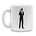 Produktbild Bond James Bond 007 silhouette Design MUG en céramique de 30 cl, Cadeau Design Insolite