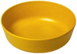 Yellow Bamboo 15cm Round Bowls (set of 4)