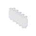Bluezoo Kids Pack Of Five Babies White Sleeveless Bodysuits 6-9 Months
