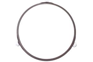 DAKEXIONG Anello per forno a microonde, anello girevole per microonde Anello girevole universale per microonde 24,2 cm, supporto per vassoio in vetro Anello interno di ricambio