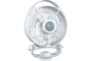 CAFRAMO BORA 12V 3-SPEED 6'' MARINE FAN WHITE