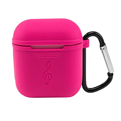 Preisvergleich Produktbild Chunyang Wasserdicht Silikonhülle für Airpods Protective Schutzhülle aus Silikon-Haut-Schutz für Airpods mit Haken