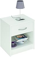 Demeyere 305895 Isis Chevet 1 Tiroir + 1 Niche Blanc