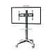 Produktbild Xue Universal TV Cart, TV Srtand Für 32-55 Zoll LCD LED-Fernseher 360 º Von Schwenkbarem Mobilen Stand Zu Hause, Büro, Schlafzimmer, Klassenzimmer, Tagungsraum, Videoanruf