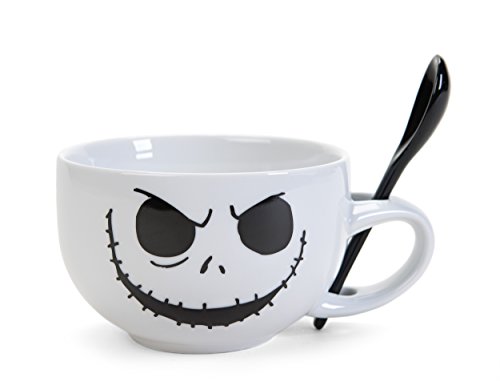 Preisvergleich Produktbild The Nightmare Before Christmas Jack Skellington Grin Ceramic Soup Mug