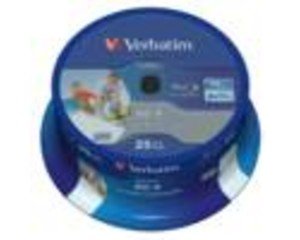 Verbatim 43811 25GB BD-R Leere Blu-Ray Disc, 43811