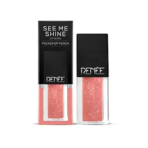 RENEE See Me Shine Lip Gloss (2. Pucker Up Peach)