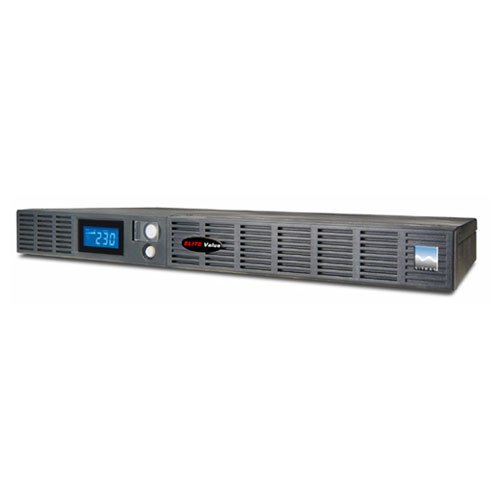 ELITE VALUE OR600ELCDRM1U 23,5cm 19Zoll USV 600VA/