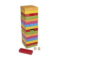 Juguetutto - Yenga Colores - Juguete de Madera