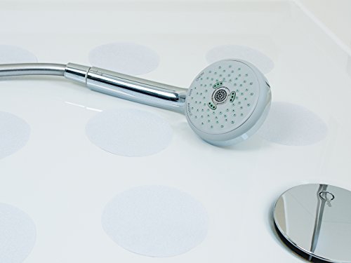 12 Große Anti-Rutsch Sticker by aumondo. Für Badewanne, Dusche und Bad, transparent und selbstklebend. Durchsichtige Antirutsch Aufkleber. - 3