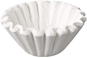 Coffeefair Lot de 1000 filtres à café blancs 85/245 mm pour Bonamat, Animo, Bartscher