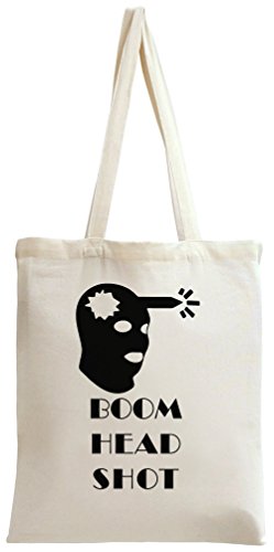 Preisvergleich Produktbild BOOM Headshot! Funny Gamer Tote Bag