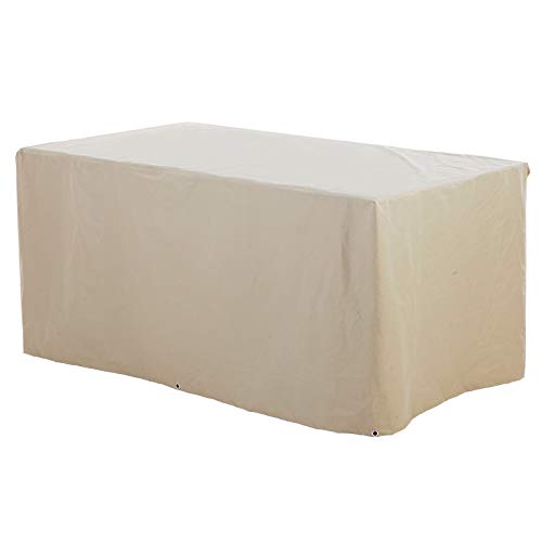 Preisvergleich Produktbild IDWOI Gartenmöbel Abdeckung Abdeckplane Schutzhülle Möbelmaschinengerät Wasserdicht Verschleißfest, 22 Größen, Anpassbar (Farbe : Beige, größe : 30x30x30cm)