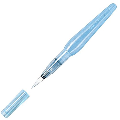 Pentel Aquash Pencil Special Komplett-Set | 12 wasservermalbare Buntstifte und Aquash Pinselstift + Aquarellblock A5+ - 5