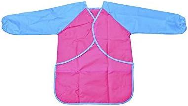 Alaman Painting Apron Children's Waterproof Long-sleeved Art Smock Toddler Painting Apron Kids